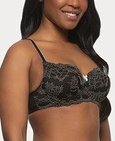 Paramour Women's Lola Lace Unlined Balconette Bra