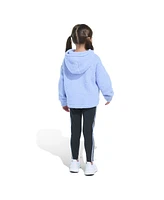 adidas Little & Toddler Girls Long Sleeve Hooded Sherpa Legging, 2-Piece Set