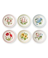 Portmeirion Botanic Garden Meadow Assorted Pasta Bowls, Set of 6