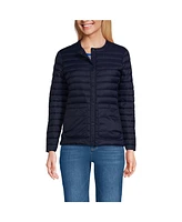 Lands' End Women's Wanderweight Collarless Down Jacket