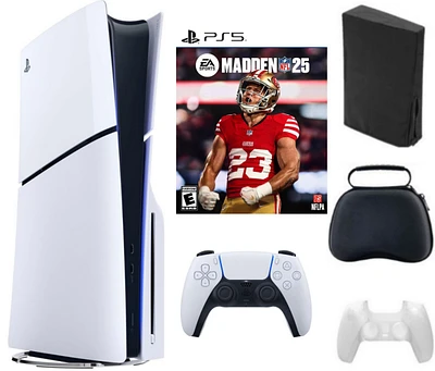 Sony PS5 - Playstation 5 Slim Disc Bundle With Accessories