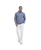 Ben Sherman Men's Seamless Knit Quarter Zip Sweatshirt