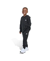 adidas Little & Toddler Boys Minimal Logo Fleece Pullover, 2-Piece Set