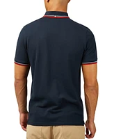 Ben Sherman Men's Signature Regular-Fit Tipped Cotton Pique Polo Shirt