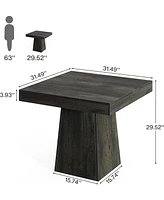 Tribesigns Square Dining Table for 4, 31.5