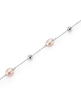 Olivia Burton by the Sea Cultivated Pearl Silver Tone Bracelet