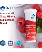 Trace Minerals Magnesium Effervescent Drink Tablets | Magnesium Carbonate | Raspberry Flavor | 150mg per Serving, 80 Tablets