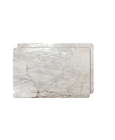 Dainty Home Marble Cork Place Mats, Washable Placemats