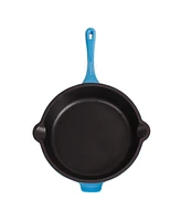 BergHOFF Neo 3pc Cast Iron Cookware Set, Fry Pan & Round Dutch Oven