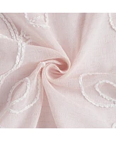 Dainty Home Stella Linen Look 76" W x 84" L Grommet Window Panel Set
