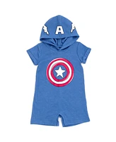 Marvel Avengers Spider-Man Captain America Hulk Miles Morales Cosplay Romper Newborn to Toddler