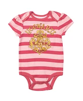 Harry Potter Baby Girls Hogwarts [SizeRangeDescription1] 5 Pack Short Sleeve Bodysuits [SizeDescription1]