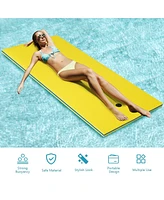 Vebreda 3-Layer Relaxing Tear-proof Water Mat-Yellow