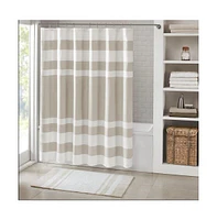 Home Outfitters Grey Shower Curtain w/ 3M Treatment 72"W x 84"L, Shower Curtain for Bathrooms, Classic