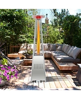 Sugift 42000 Btu Pyramid Patio Heater with Wheels