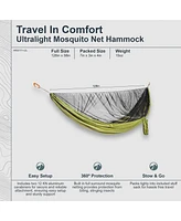 Cocoon Premium - Ultralight Mosquito Net Hammock - Single