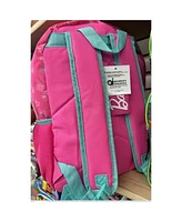Barbie and Friends Large Pink Polyester 16" School Backpack for Girls