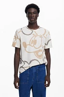 Desigual Men's Mickey Mouse T-shirt