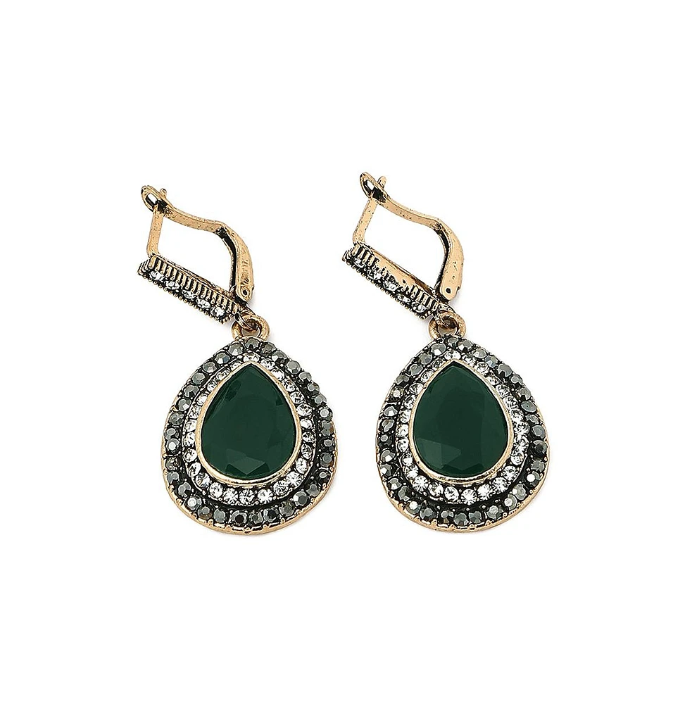 Sohi Women's Teardrop Drop Earrings
