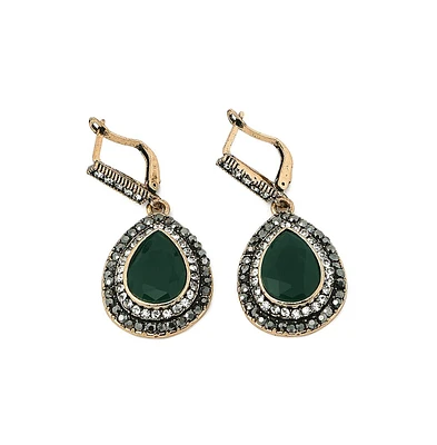 Sohi Women's Teardrop Drop Earrings
