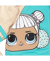 L.o.l. Surprise! Girls Snow Angel French Terry Zip Up Hoodie to