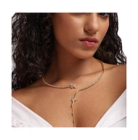 Sohi Women's Snowflake Negligee Necklace