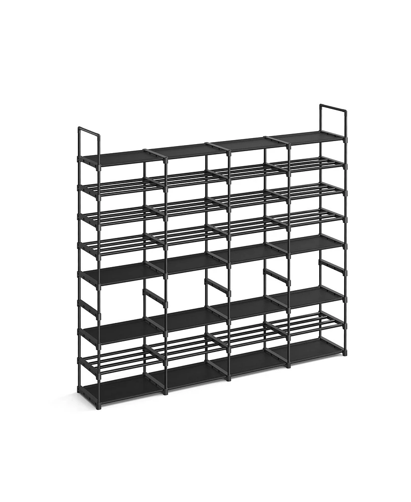 Slickblue Spacious Large Shoe Rack for Organized and Convenient Footwear Storage