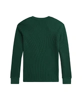 Polo Ralph Lauren Big Boys Waffle-Knit Cotton Long-Sleeve Tee