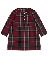 Polo Ralph Lauren Toddler Girls Pintuck Nightgown Pajama