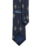 Polo Ralph Lauren Men's Polo Bear Silk Repp Tie