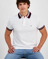 Tommy Hilfiger Men's Two-Tone Shadow Collar Polo Shirt