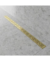 Hydroware Linear Shower Drain - Gold - 48 Inches