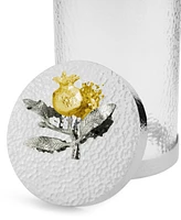 Michael Aram Pomegranate Silver and Gold Large Canister, 5.31" x 5.31"