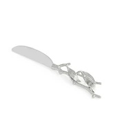 Michael Aram Pomegranate Silver and Gold Cheeseboard Spreader