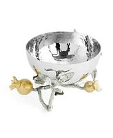 Michael Aram Pomegranate Silver and Gold Nut Bowl