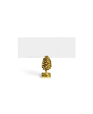 Michael Aram Pinecone Place Card Holder Set of 4, 0.75" x 0.75"