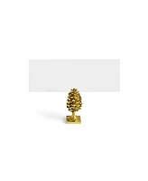 Michael Aram Pinecone Place Card Holder Set of 4, 0.75" x 0.75"