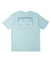 Billabong Men's Crayon Wave Short Sleeve Graphic T-shirt