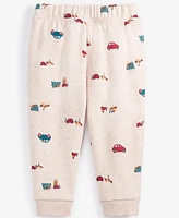 First Impressions Baby Boys Present Party Printed Fleece Pants, Created for Macy's