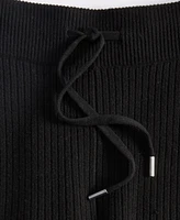 On 34th Women's Sweater-Knit Ribbed Joggers, Created for Macy's