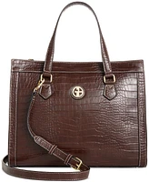 Giani Bernini Croc Medium Book Tote