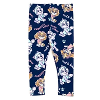 Paw Patrol Toddler Girls Crossover Fleece Sweatshirt and Leggings Outfit Set