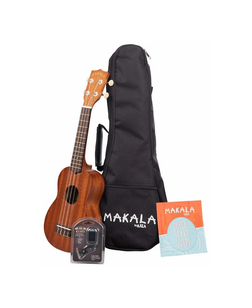 Kala Makala Soprano 4-String Ukulele Pack