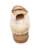 Minnetonka Women's Camp Collar Moc Slipper