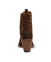 Buck & Brana Montana Fashion Western Leather Booties By