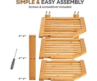 Bambusi Bambusi Plate Organizer for Cabinet