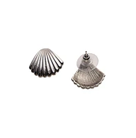 Sohi Women's Seashell Stud Earrings