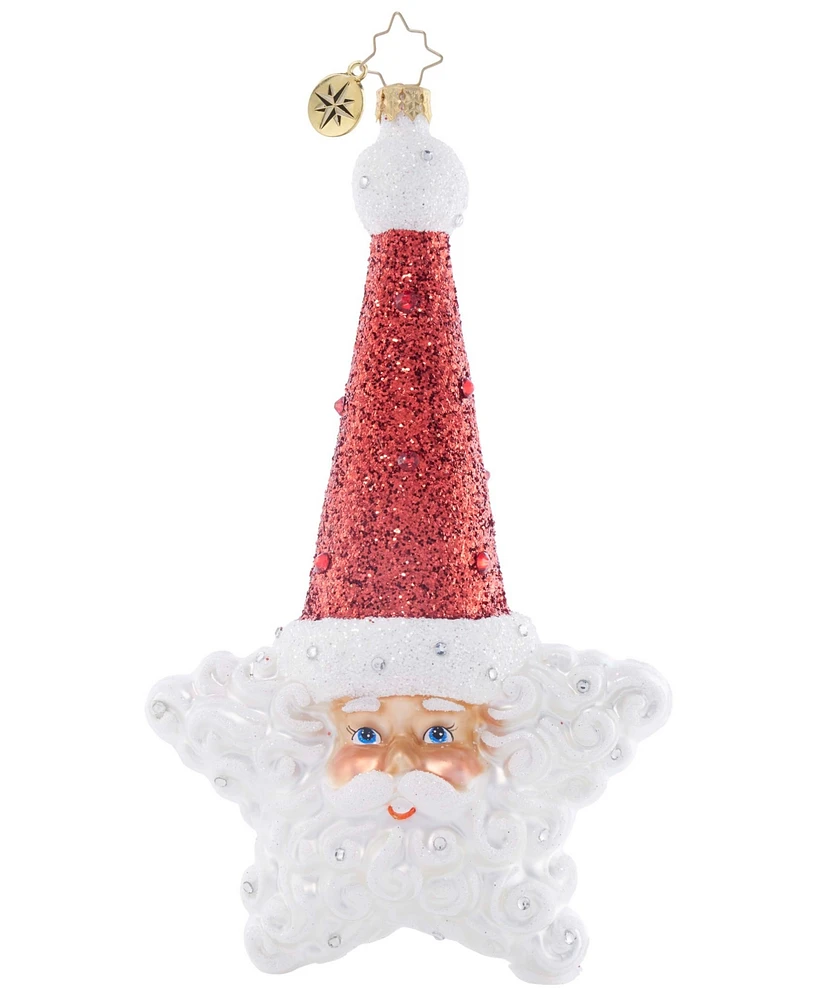 Christopher Radko Santa's Star Power Ornament