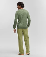 Mode of One Men's Regular-Fit Marled-Knit Sweater, Created for Macy's