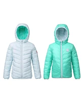 Rokka&Rolla Girls Reversible Lightweight Puffer Jacket